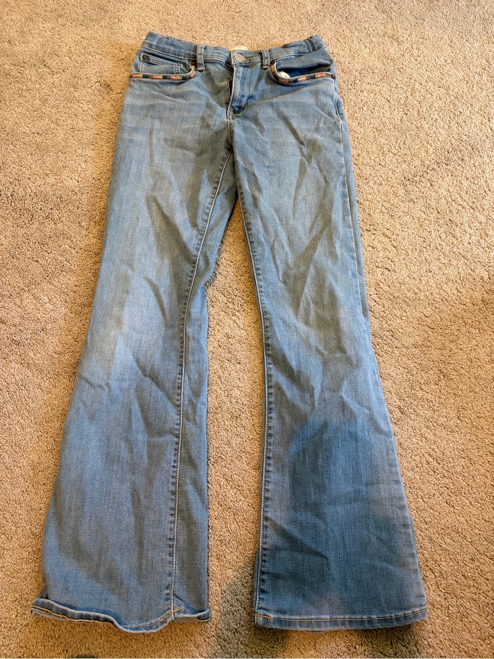 Girls Levi’s Light Blue Flared Jeans